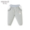哈贝比（happyB）婴儿裤子加棉加厚宝宝卫裤冬装长裤保暖棉裤1-3岁 73(6-12月) 浅灰色