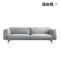 丹麦sofa北欧三人布艺沙发 小户型羽绒乳胶沙发个性客厅家具组合_563_629 四人位（250CM）_浅灰色（海绵款）