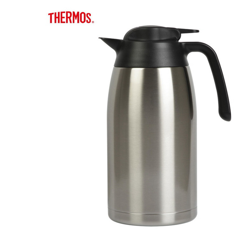 THERMOS膳魔師高真空不锈钢2000ml 保温壶THV-2000 CS（不锈钢色）