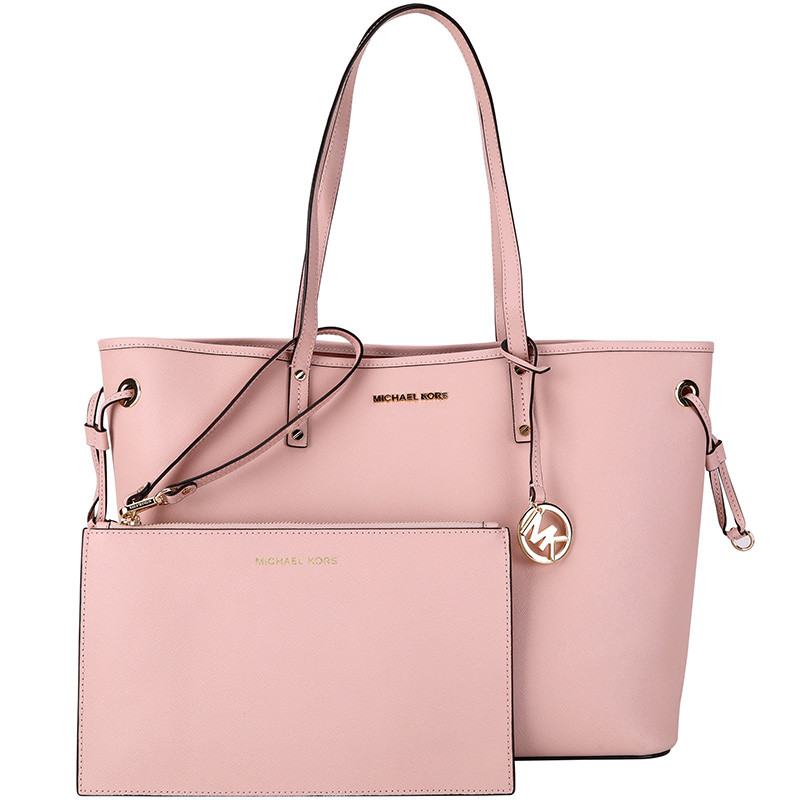 MICHAEL KORS 迈克·科尔斯 MK女包 时尚皮质女士手提单肩包 粉色