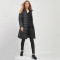 TheNorthFace北面羽绒派克大衣女METROPOLIS系列羽绒服户外羽绒衣 M 蓝色NAVY