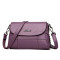 中年女包妈妈包2018新款时尚小包包百搭女士单肩包斜挎包软皮背包_13 香芋紫色（8883）