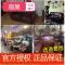 宿巢欧式沙服装店单人双人三人复古美式皮艺电脑出租房咖啡厅沙椅_2 橙色拉扣