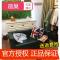 宿巢油蜡皮服装店沙换鞋凳鞋柜床尾小沙理店美工作室沙_6 黑色1.24米黑色油蜡皮