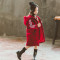 海の心家具(HAIZHIXIN)2020新款冬季羽绒服套装 男女童短款连帽 婴幼童韩版加厚外套 90cm 红色