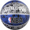 斯伯丁SPALDING篮球室外篮球83-176橡胶材质NBA涂鸦系列Blue耐磨7号标准篮球 个性涂鸦蓝灰色84-478