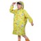 儿童雨衣雨披宝宝雨衣男女童带书包位迷彩雨衣小学生幼儿园雨衣_20 黄色卡通