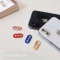 金属合金摄像头保护贴苹果X镜头贴iphoneX/XS/MAX/iphoneXR防摔 iPhoneX-蓝色