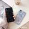 网红大理石6s苹果x手机壳XSMax/XR/iPhoneX/8plus/7p女款ipho 6plus/6splus黑色