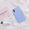 素色简约软壳6splus苹果x手机壳iPhoneXS/7/8plus女款个性硅胶套 iPhone7/8深紫