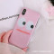 粉底大眼6s苹果x手机壳XSMax/XR/iPhoneX/8plus/7/6p女款iph_3 iPhoneX/XS