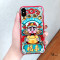 猪年卡通财神爷XS苹果7plus手机壳iPhoneXmax可爱创意X软壳8p女6s 苹果7/8小屏红底Q版财神爷福来五福临门IMD软壳