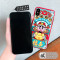 猪年卡通财神爷XS苹果7plus手机壳iPhoneXmax可爱创意X软壳8p女6s 苹果7/8小屏蓝底Q版财神爷财来招财进宝IMD软壳