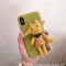 韩风立体布艺小狐狸公仔6splus苹果x手机壳iPhone7/8plus棉麻软壳_1 6/6s芥末黄棉麻小狐狸