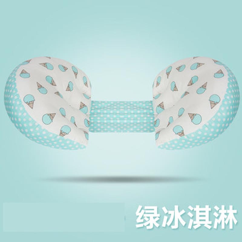 孕妇枕头护腰侧睡枕侧卧枕孕靠枕u型睡觉托腹枕夏简约小清新孕产妇用品 孕妇护腰枕 绿色冰激凌（印花款）