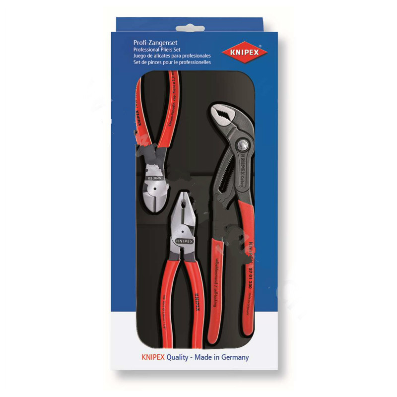 凯尼派克 KNIPEX 00 20 10 3件套钳子