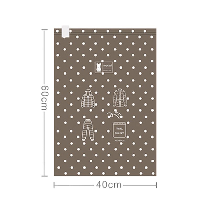 旅行收纳袋洗漱包男士防水便携女收纳包套装化妆包大容量旅游用品_30 摩卡棕40*60【2枚入】