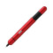 凌美LAMY圆珠笔签字笔Pico口袋系列 可伸缩原子笔 圆珠笔按制笔 红色