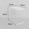 乐荷公园 北欧铁艺水杯挂架 家用马克杯悬挂杯架多功能置物沥水架_53_904 白色