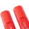 宝克（BAOKE）MP460 斜头彩色荧光笔 考试复习醒目标记笔/广告彩绘笔/涂鸦画笔 10支/盒 1盒
