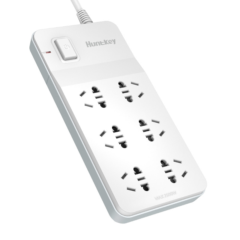 航嘉(huntkey)延长线插座ssu601-1.8高清实拍图
