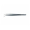 凯尼派克 KNIPEX 92 34 37尖头式精密镊子（带定位销）155mm 黑色