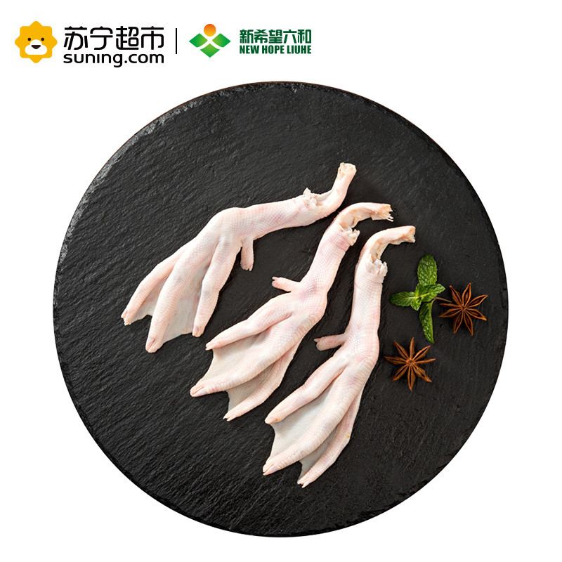 新希望六和 鸭掌 鸭爪 500g/袋 卤鸭掌卤鸭爪 酱卤烧烤食材