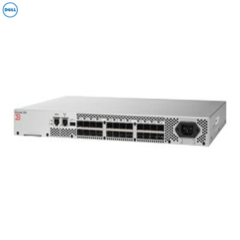 戴尔(DELL)Brocade 300光纤交换机 24端口 8端口激活 8GB光模块 含软件授权 级联16端口激活授权