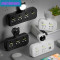 雅逸灯饰创意led节能小夜灯家用插座转化器USB多功能宿舍学生卧室床头壁灯_3 【防触电】黑色：3位插+带夜灯