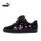 Puma/彪马PUMA彪马2018冬季女士丝带刺绣休闲板鞋36781101 黑色36781101 37.5