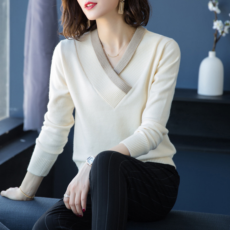半高领羊毛衫女短款印花毛衣妈妈装外穿针织上衣服打底衫秋冬内搭纯羊绒紧身短款套头打底衫哥弟恒源祥阿玛施鄂尔多斯恒源祥 M-165 2619高领绿色