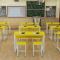 中小学生课桌椅厂家直销学校辅导班单双人培训桌椅组合书桌学习桌_472_50 单层长120*宽60*高75加固型