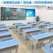 课桌椅中小学生辅导班培训桌子学校学习书桌厂家直销托管班单双人_283_317 深卡其布色_款式40(批发)