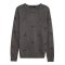 MetersBonwe/美特斯邦威男装小动物绣花毛衣针织衫【特价款】 180/100A/XL 218493灰色【56】