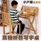 楠竹学习桌小学生可折叠写字桌简约儿童书桌椅套装实木家用小户型_92_199 学习桌（1桌+1普通椅）_送桌垫+支撑杆