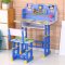 学习桌儿童书桌简约家用男孩写字桌椅套装小学生课桌书柜组合女孩_871_687 028粉+矫正器