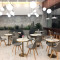 北欧大理石餐桌小圆桌轻奢休闲桌洽谈桌现代简约咖啡店餐桌椅组合_342_501 方形桌：70*70*105cm