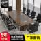 办公家具大型会议桌长桌简约现代版式长条桌洽谈桌办公桌椅组合_952_597 3.5m+12把椅子