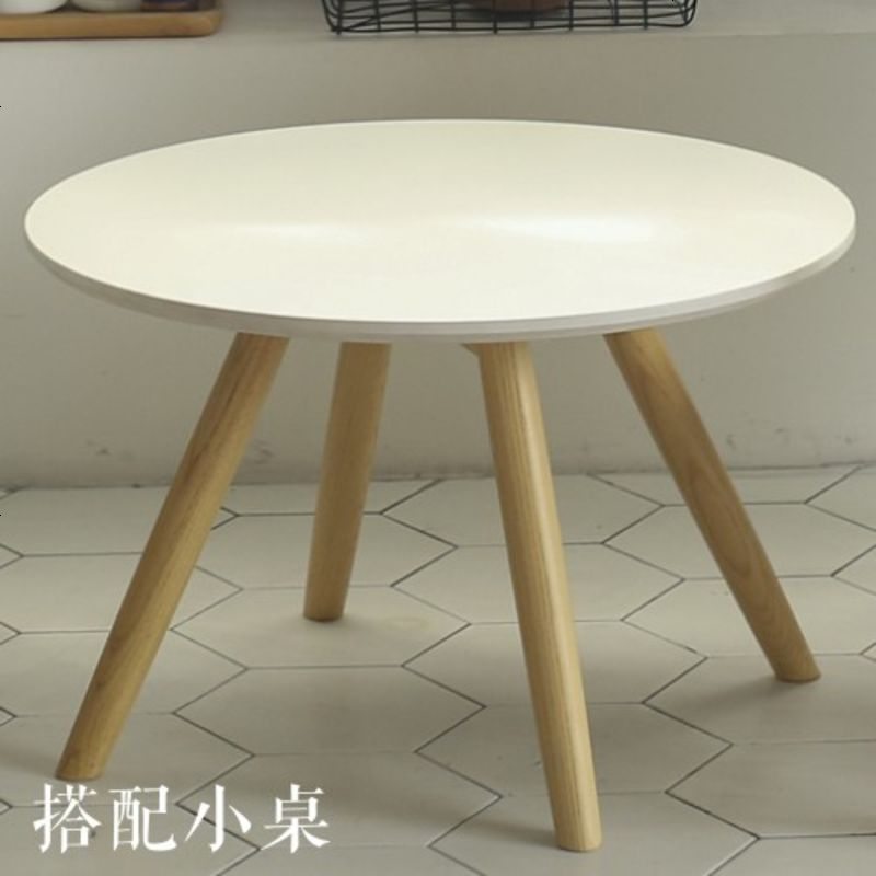 咖啡厅餐桌 咖啡馆 甜品店茶餐厅 西餐厅实木长桌 奶茶店桌椅组合_210_179 白色