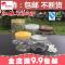 塑料瓶子食品透明密封罐pet罐子花茶罐点心坚果炒货饼干罐子铝盖_3_1 金色铝盖8.5宽6.5高50