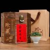 商务送礼 新茶 浓香型铁观音 乌龙茶 兰花香 茶叶500g 实木礼盒装