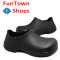 FunTownShoes网红潮鞋厨师鞋防滑鞋防水防油工作鞋酒店护士鞋大头鞋时尚单品 白色 38码