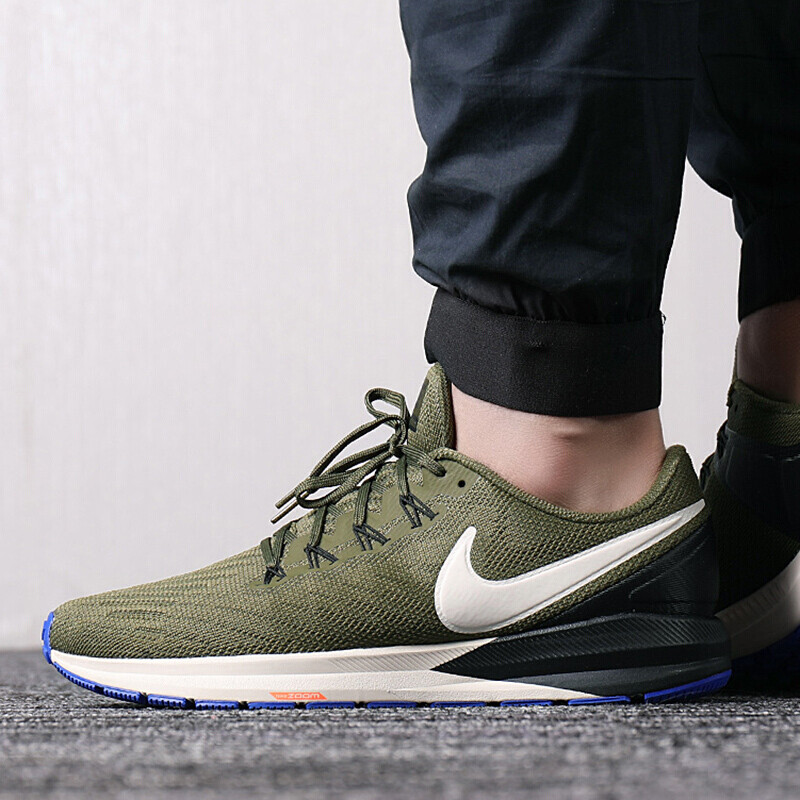 耐克（NIKE）男款AIR-ZOOM-STRUCTURE-22运动休闲跑步鞋AA1636 AA1636-300（男） 7（男/40码）