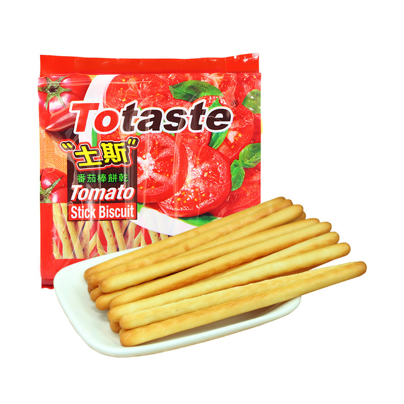 Totaste土斯番茄味饼干棒128g