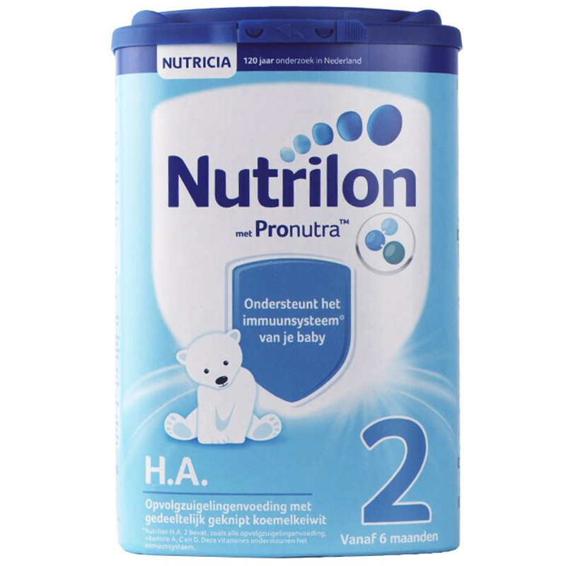 Nutrilon荷兰牛栏奶粉HA 2段6-12个月 750g/罐