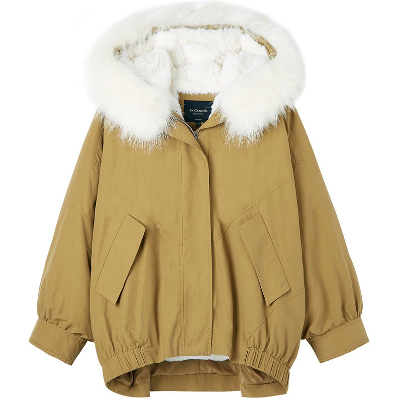 工装棉服女2018冬季新款韩版中长款加厚短款东大小个子棉袄外套_2 S 土黄