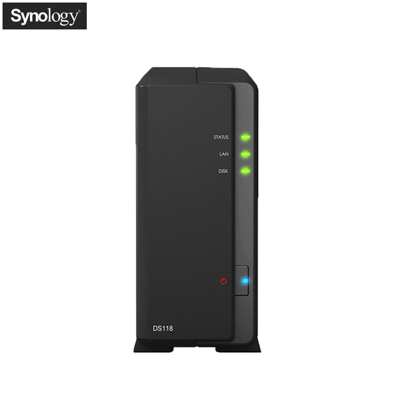 群晖（Synology）DS118 NAS网络存储服务器