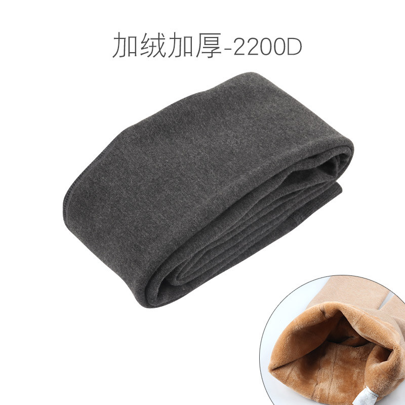 迪士尼女童加厚连裤袜秋冬季锦纶面料儿童裤袜保暖长筒袜加绒加厚S\M\L\XL 灰色加绒加厚 XL（建议身高140-160cm）