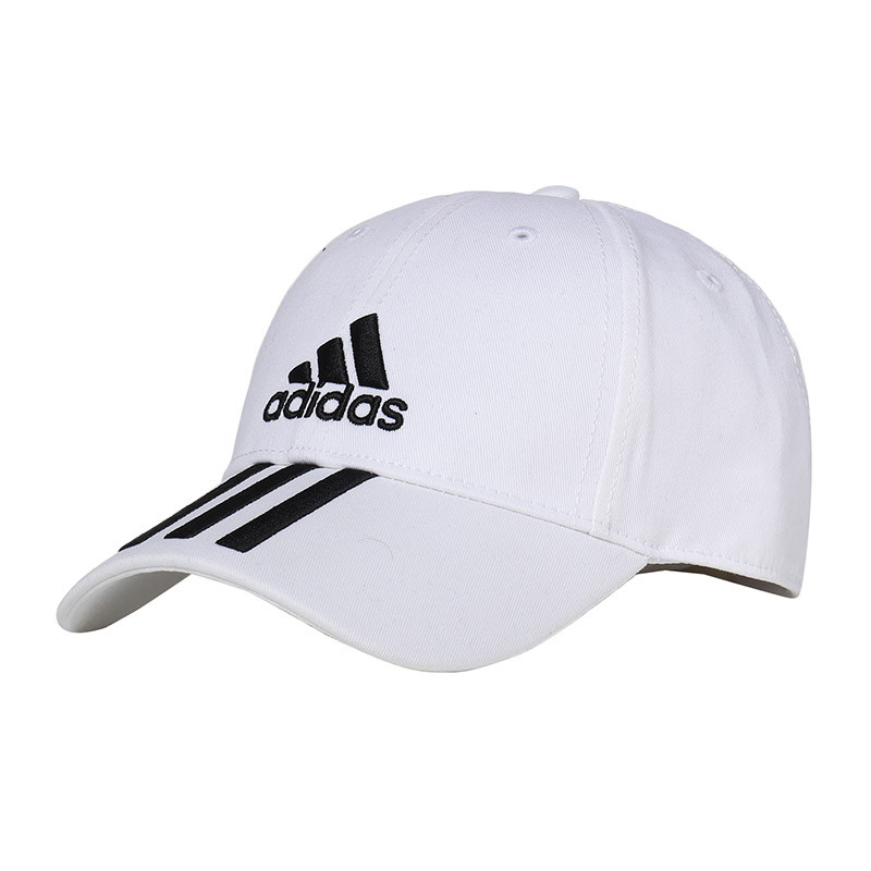 adidas男女帽子新款户外遮阳棒球帽鸭舌帽运动休闲配件DU0197 DU0197白色