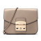 FURLA 芙拉 METROPOLIS女士系列皮革单肩斜挎包 B BGZ7 FSM 金属色